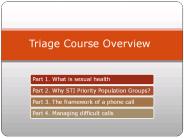 Part 2: Why STI Priority Groups?