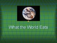 What the World Eats