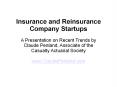 Startups in Insurance and Reinsurance Around the World, ClaudePenland.com PowerPoint PPT Presentation