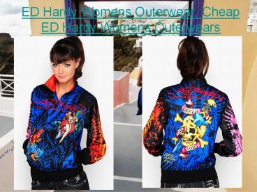 ED Hardy Womens Outerwear, Cheap ED Hardy Womens Outerwears