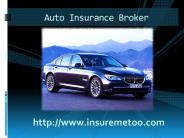 Auto insurance broker Canada