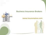 Business Insurance Brokers Canada