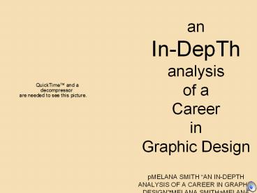 Analysis of Graphic Design