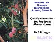 Fresh Produce Quality Management