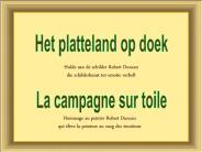 Het platteland op doek geschilderd