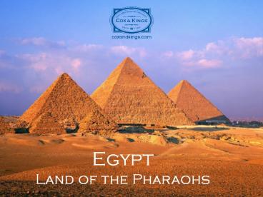 Land of the Pharaohs