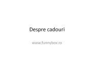 Despre cadouri
