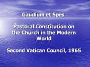 Gaudium et Spes