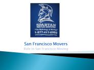 San Francisco Movers Role in San Francisco Moving