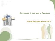 Business Insurance Brokers Canada