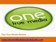 One True Media Review