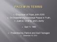 Pacem in Terris PowerPoint PPT Presentation