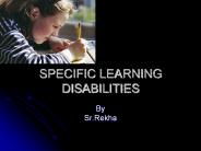 Sr Rekha  - Learning disorders