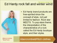 Ed Hardy rock fall and winter wind