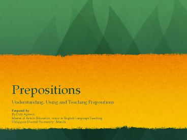 presentation player overlay