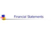 balance sheet class seminar
