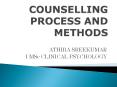 COUNSELLING- COUNSELLING PROCESS-HITHA PowerPoint PPT Presentation