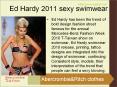 Ed Hardy 2011 sexy swimwear