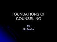 SR REKHA-COUNSELLING-FOUNDATIONS OF COUNSELLING
