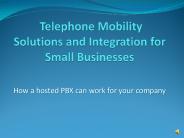 Hosted PBX