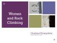 Women and Rock Cliimbing PowerPoint PPT Presentation