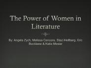 Women in Lit project