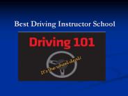 Driving Instructor School