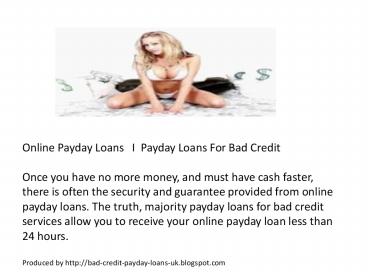 Review Top Best Payday Loans For Bad Credit
