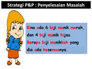 Kaedah Penyelesaian Masalah