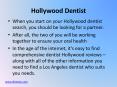 What to Expect from a Hollywood Dentist