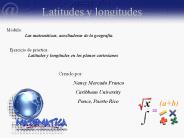 Latitudes y longitudes 4