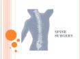 spine surgeon PowerPoint PPT Presentation