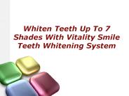 Vitality Smile