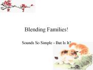 Blending Families