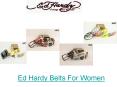 Ed hardy belts for women