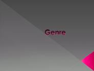 Genre Theories