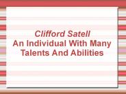 Clifford Satell