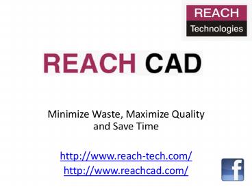 REACH CAD Screen Shots 1