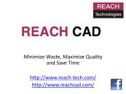 REACH CAD Screen Shots 3