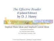 implied main idea