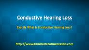 Conductive Hearing Loss