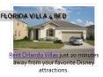 Rent Orlando Villas