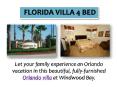 Villas in Florida to Rent