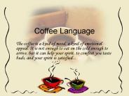 Coffee Language