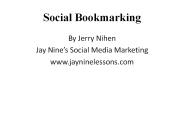 Social Bookmarking for Business