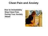 Chest Pain and Anxiety