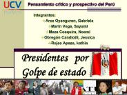 GOLPES DE ESTADO DEL PERÚ