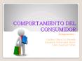 comportamiento del consumidor PowerPoint PPT Presentation