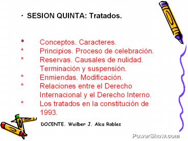 tratados internacionales