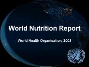 World Nutrition: 2003